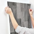 Weathered Wood Peel and Stick Wallpaper