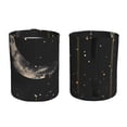 thumbnail image 2 of Kdxio Abstract Starry Sky Moon Car Trash Can Garbage Car Accessories Trash Can Car Waste Bin for for Driver and Passenger Any Vehicle, 2 of 7