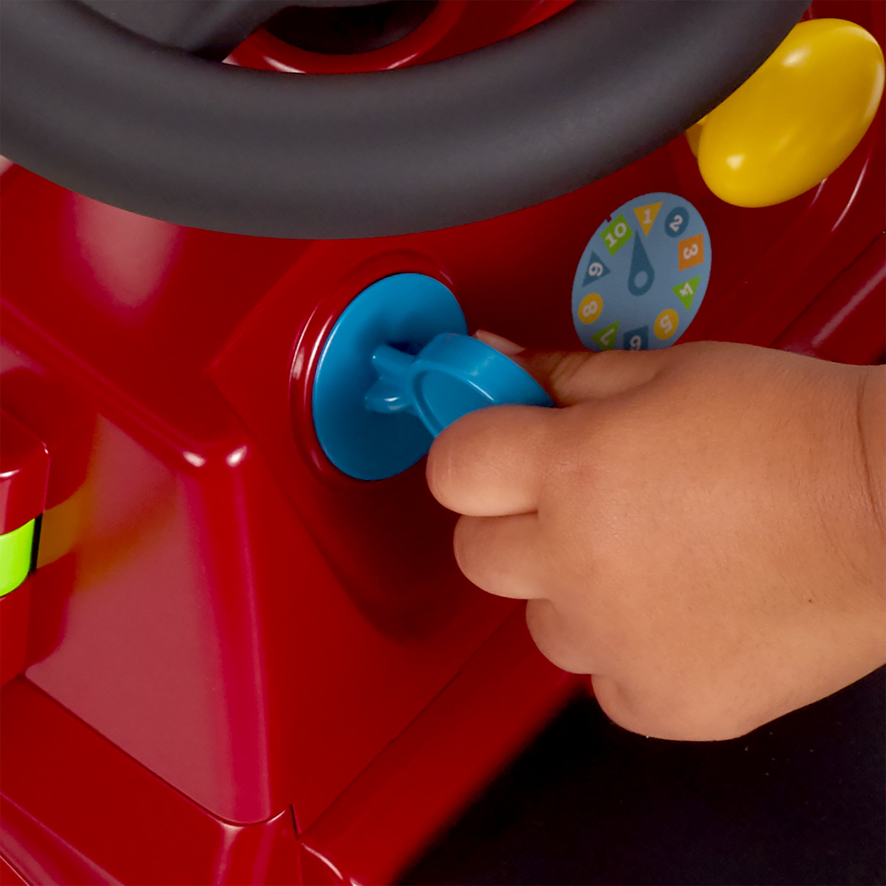 Radio Flyer Multi-Color Tinker Truck - Ride-On and Push Walker for Boys and Girls, Age 1-3 years, Maximum Weight 42 lbs
