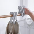 thumbnail image 4 of Fwttom Large Beach Towel Clip 3 Piece Set Towel Rack Clip Clothes Pool Boats Large Windproof Plastic Clip Bathroom Towel Clip Quilt Clip Clothes Hooks, 4 of 6