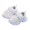 thumbnail image 5 of enyan Girls Cheerleading Shoes Breathable Youth Cheer Competition Sneakers Athletic Training Dance Tennis Walking Shoes Girls Shoes,White,Size 8, 5 of 7