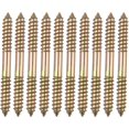 thumbnail image 1 of 10 x Tornillos para nudillos de fijación de muebles - Cabeza M8 x 80 mm para dos pensamientos - Madera Madera- esquí esquí Gafas de esquí, 1 of 5