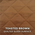 thumbnail image 4 of FurHaven Pet Products Quilted Pillow Sofa Pet Bed for Dogs & Cats - Toasted Brown, Large, 4 of 9