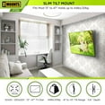 thumbnail image 3 of ProMounts Tilt / Tilting TV Wall Mount for 13" to 47" TVs up to 44lbs (FT22), 3 of 9