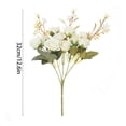 thumbnail image 2 of Tyidzon Artificial Flowers Vintage Faux Bouquet Fake Flower for Vase Silk Floral Arrangements for Table Centerpiece Wedding Decoration Indoor Home Decor, 2 of 6