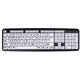 thumbnail image 1 of Teclado con letras grandes Teclado con cable para teclas con letras grandes Teclados USB kaili Sencillez, 1 of 5