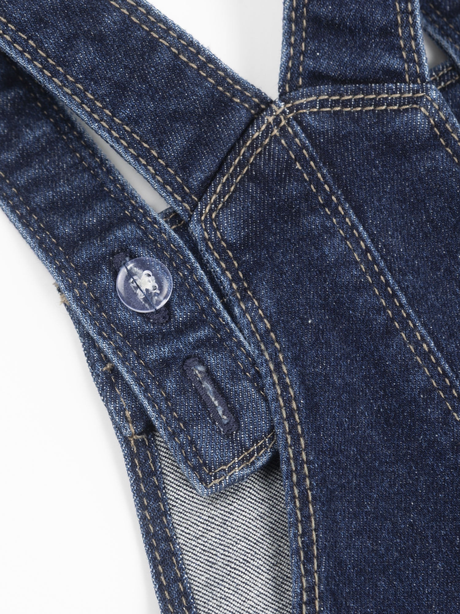 Wonder Nation Toddler Girl Denim Shortall, Sizes 12 Months - 5T