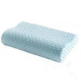 thumbnail image 2 of Ctmw Sleeping Bamboo Pillow Memory Foam Pillow Oreiller Pillow Healthy Breathable Pillow Orthopedic Neck Fatigue Relief, 2 of 2