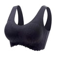 thumbnail image 3 of Bigersell Deep V Bra Athletic Yoga Bra Sports Bras Ladies Plus Size Balconette Bra Style B29 Bra for Backless Dresses Women Back-Smoothing Bra Women Sports Bra Hook & Eye Bra Closure , Green 3XL, 3 of 9