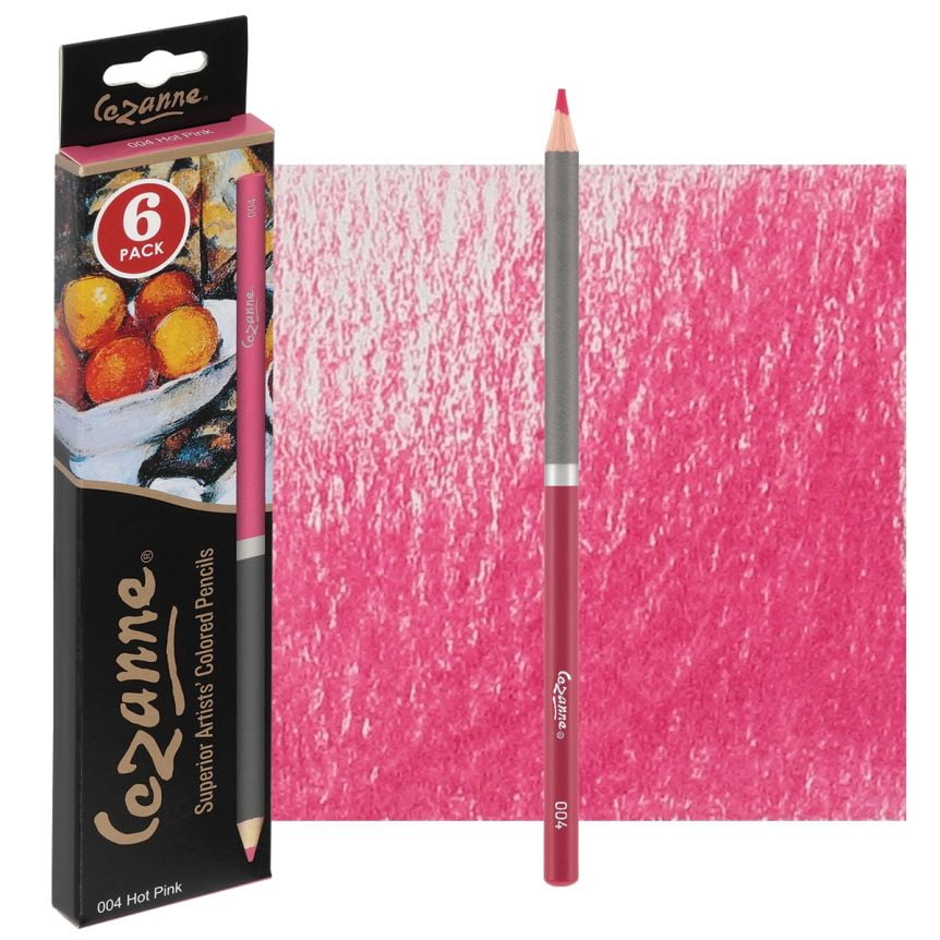 20) Zenacolor Expert Series Colored Pencils (Burgundy - 108) BULK