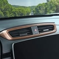 thumbnail image 2 of Embellecedores de ventilación lateral Honda CRV 2022, decoración de salida de ventilación, pegatinas de tablero de grano de madera de melocotón para CR-V 2017 2018 2019 2020 2021 JAMW Sencillez, 2 of 5