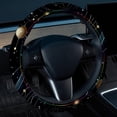 thumbnail image 2 of Virgo Constellation 14.5 Inch Printing PVC Leather Auto Accessories Steering Wheel Cover for Car Wheel Covers Steering Wheel Cover, 2 of 6