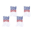 thumbnail image 1 of WASHWEPE 4 Pcs Filet de Basketball Professionnel en Nylon, Maille Robuste et Résistante à l'Usure pour Jantes d'Extérieur, 1 of 8