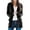 B Black, variant on Womens Long Sleeve Cable Knit Cardigans Button Down Cardigan Plus Size Black Cardigans with Pockets