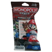 Nintendo Super Mario Kart Monopoly Gamer Board Game Power Pack - Donkey Kong Figure Racer & Card