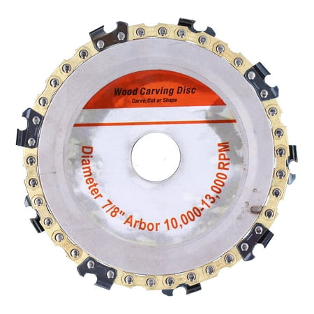

Chainsaw Wheel Metal Angle Grinder Chain Disc Wear Resistance 13000rpm 9 Teeth For Cutting For Shaping