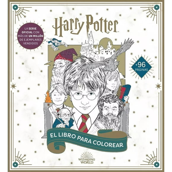 Libro de Colorear Harry Potter Magazzini Salani 9791259571724