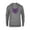 Graphite Heather, variant on Marvel Hawkeye Series Halftone Purple Arrow - Pullover Hoodie for Adults – Customized-Black