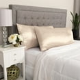thumbnail image 4 of 2-Pack Queen Satin Pillowcases, Gold, 4 of 7