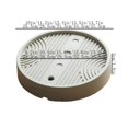 thumbnail image 2 of Invisible Mobile Pulley Bonsai Base, Plant Drip Plastic Tray Display Stand, 2 of 6