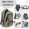 thumbnail image 7 of Jeiento Forest Camo Bow School Backpack for Girls 10-12 Camo Bookbags 17 Inch Multi Compartments Large Capacity Primary School Bags Students Daypack Backpacks, 7 of 7
