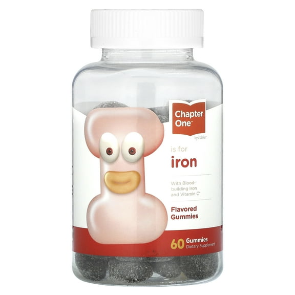 Chapter One Iron, Flavored Gummies, 60 Gummies
