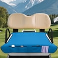 thumbnail image 2 of Bulopur Deep Blue Golf Seat Covers for Cart Washable Golf Cart Towel Seat Covers with 4 Front Pockets& Nonskid Bottom Fits for EZGO, Yamaha, Club Car, 2 of 8
