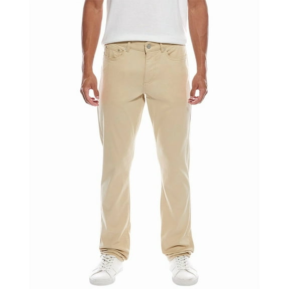 DL1961 mens  Russell Maplewood Slim Straight Jean, 31x34, Beige