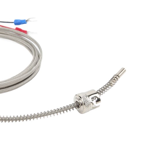 Fournitures Industrielles Automatisées, Sonde de Contrôleur de Température Durable de Type Thermocouple K Capteur de Température en Acier Inoxydable