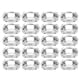 thumbnail image 4 of 20 piezas de diamantes de imitación en forma de garra, accesorios de ropa para decoración de zapatos, costura a mano brillante, bricolaje (forma ovalada de 18x13mm), 4 of 5