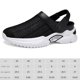 thumbnail image 2 of Zapatillas para hombre con soporte para arco sandalias de agua zapatos para caminar para playa interior y exterior, 2 of 7