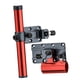thumbnail image 4 of Accesorios de pesca Soporte de soporte Juego de 2 piezas Estante de bandeja de cebo duradero portátil Fácil de instalar Aleación de aluminio universal Rojo DYNWAVEMX Se adapta a sillas de pesca, 4 of 7