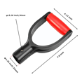 thumbnail image 4 of 2X Plastic Spade Handle Shovel D Grip Handle, 32mm Inner Diameter Spade Snow Shovel Handle, Spade Snow Scoop Digging,Red, 4 of 4