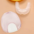 thumbnail image 3 of 2x Estuche Retenedor Caja de Limpieza Soporte para Protector Bucal Alineador Rosa , 2 piezas, 3 of 7