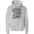thumbnail image 2 of Inktastic Multiple Sclerosis Ms Awareness Walk Adult Hoodie Sweatshirt, 2 of 4