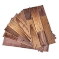 thumbnail image 1 of Pegatinas de pared de veta de madera BuyWeek 18 piezas material PVC, 1 of 12