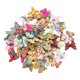 thumbnail image 4 of Botones de colores, 100 piezas de botones de mariposa, botones de madera coloridos, botones de mariposa elaborados por expertos, 4 of 14
