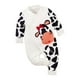 thumbnail image 5 of Pelele de bebé con estampado animal, pelele de manga larga para dormir a diario 9 a 12 meses, 5 of 9
