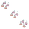 thumbnail image 3 of Justharion 4PCS Keychain Double Side Lightweight Portable Key Ring Transparent Holder Accessory Cellphone DIY Making Birthday 5x4.1x1 cm 5 3Set, 3 of 6
