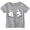 a-32Grey6, variant on Toddler Kids Crew Neck Short Sleeve Cartoon Funny Ghosts Print Soft Loose Halloween Daily Casual Tee Tops For Boys Girls Versatile Tops 1-2 Years
