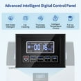 thumbnail image 6 of TITTLA Commercial Ice Maker,265Lbs/24H with 55lbs Ice Storage Capacity, Built-In Ice Machine, Ice Maker for Home Office Bar Restaurant, 6 of 11