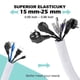 thumbnail image 2 of Funda para cables AGPTEK, organizador de cables, gestión de cables, 3 m, 2 of 7