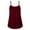 Wine, variant on lmcalzta Plus Size Camisole Tops for Women Loose Fitting Lightweight Flowy Camisole Spaghetti Strap Tank