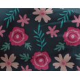 thumbnail image 4 of oneOone Georgette Viscose Fabric Leaves & Floral Artistic Print Sewing Fabric BTY 42 Inch Wide, 4 of 4