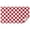 Red and White, variant on Red and White Checkered Pattern Rectangle Tablecloth 60"x84",Waterproof Polyester Rectangle Table Cloth, Wipeable Spillproof Polyester Tablecloth for Dining, Camping, Indoor and Outdoor