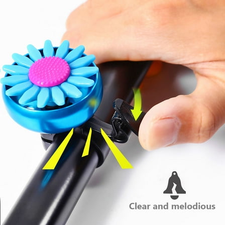 FONDOTIN Bike Bell Blue Universal Cycling Bell 1Set