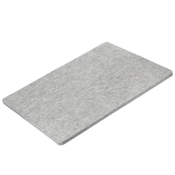 Uxcell Wool Pressing Mat, 18" x 14" Wool Ironing Pad Blanket 0.5" Thickened, Grey