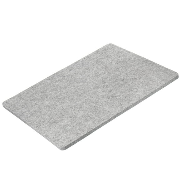 Unique Bargains Wool Pressing Mat, 18' x 14' Wool Ironing Pad Blanket 0.5' Thickened, Grey