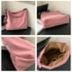 thumbnail image 3 of Bolso bandolera grande para mujer, bolso elegante para mujer, bolso Hobo de pana, bolso de hombro a la moda, 3 of 7