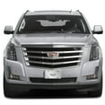 thumbnail image 4 of Cadillac Crest Silver 3D Logo on Logo Pattern Brushed Aluminum License Plate, 4 of 6